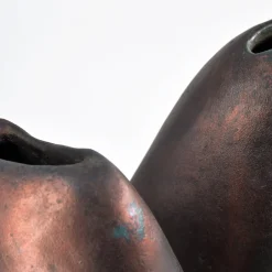 Scultura Decorativa in Ceramica Intreccio Silente di Nino Basso