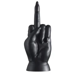 Scultura decorativa Infamis Nero di Ugo La Pietra