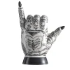 Scultura decorativa Shaka Tattoo di Ugo La Pietra