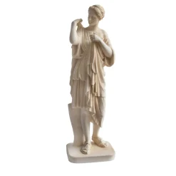 Scultura Diana Gabii in marmo bianco di Carrara