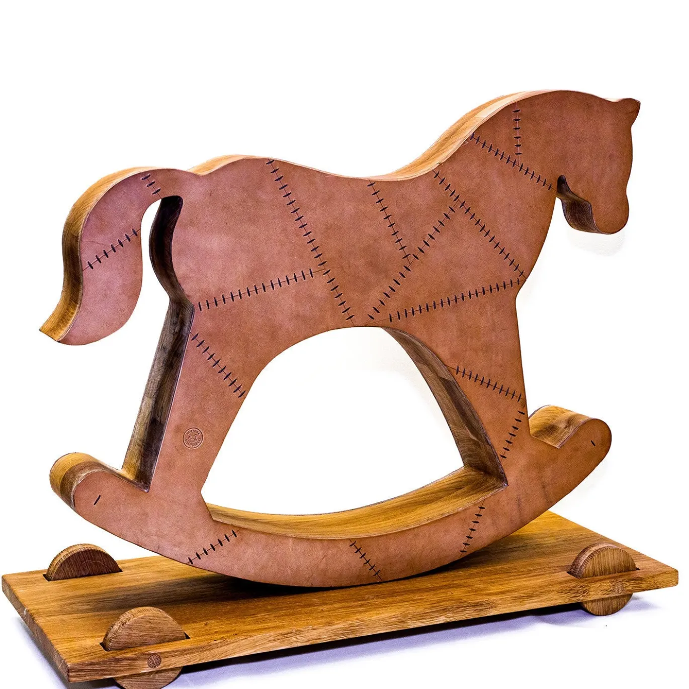 Scultura di cavallo a dondolo Isabelle