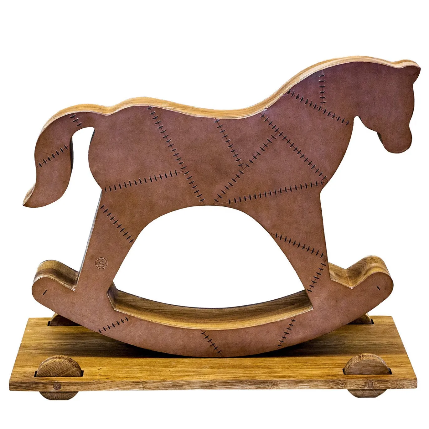 Scultura di cavallo a dondolo Isabelle