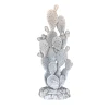 Scultura di fico d'India bianco