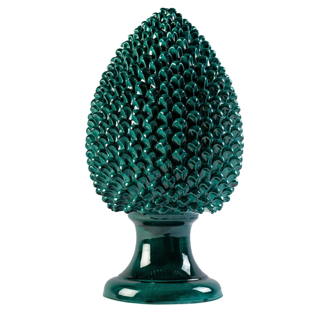 Scultura di pigna Speranza Emerald