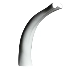 Scultura di stelo bianco