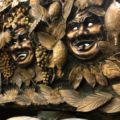 Scultura Fontana Bacco & Limoncello in Bronzo