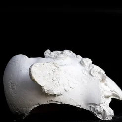 Scultura Frammento di Perseo in Gesso Bianco