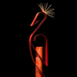 Scultura Gru Coronata