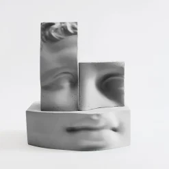 Scultura Hermes grigia