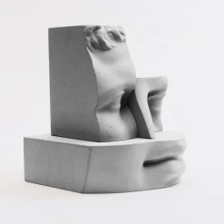 Scultura Hermes grigia