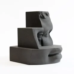 Scultura Hermes nera