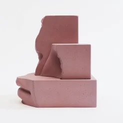 Scultura Hermes rosa