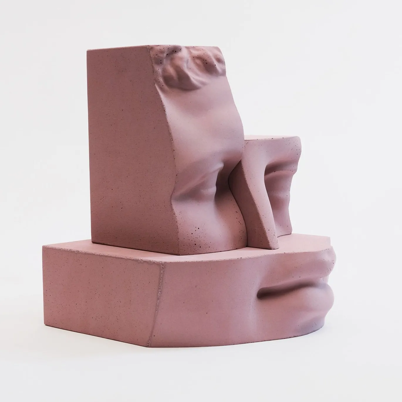 Scultura Hermes rosa