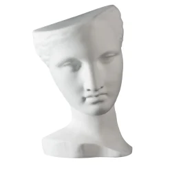 Scultura in ceramica bianca Psiche Capua