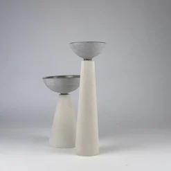 Scultura Incontri Fondativi 3B in Marmo e Cemento