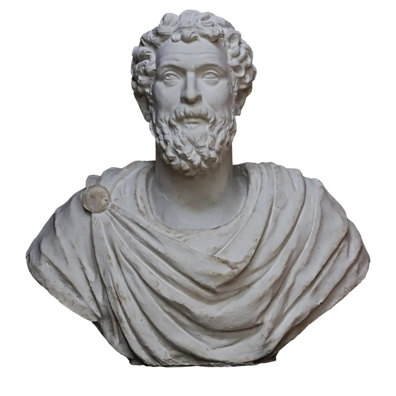 Scultura in gesso di Marco Aurelio