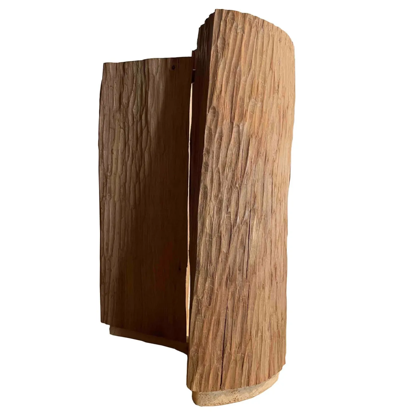 Scultura in legno Abbraccio di Pietro Meccani