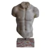 Scultura in Marmo di Carrara Discophoros Torso con base