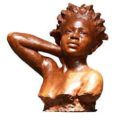 Scultura in terracotta Libera Oggi
