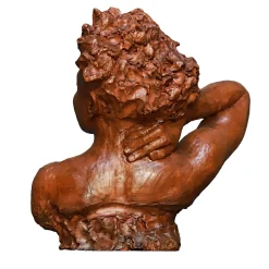 Scultura in terracotta Libera Oggi