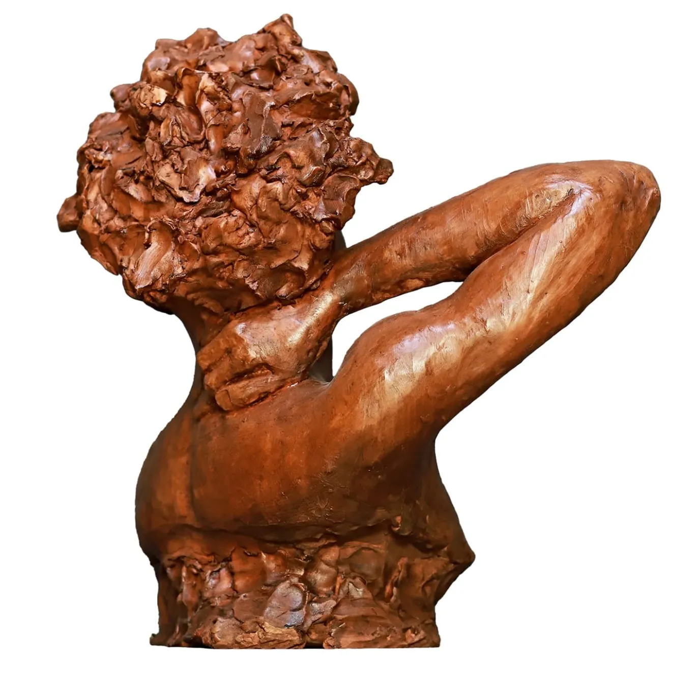 Scultura in terracotta Libera Oggi