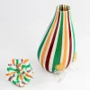 Scultura in vetro veneziano Strambotto con fiore di Eliana Gerotto