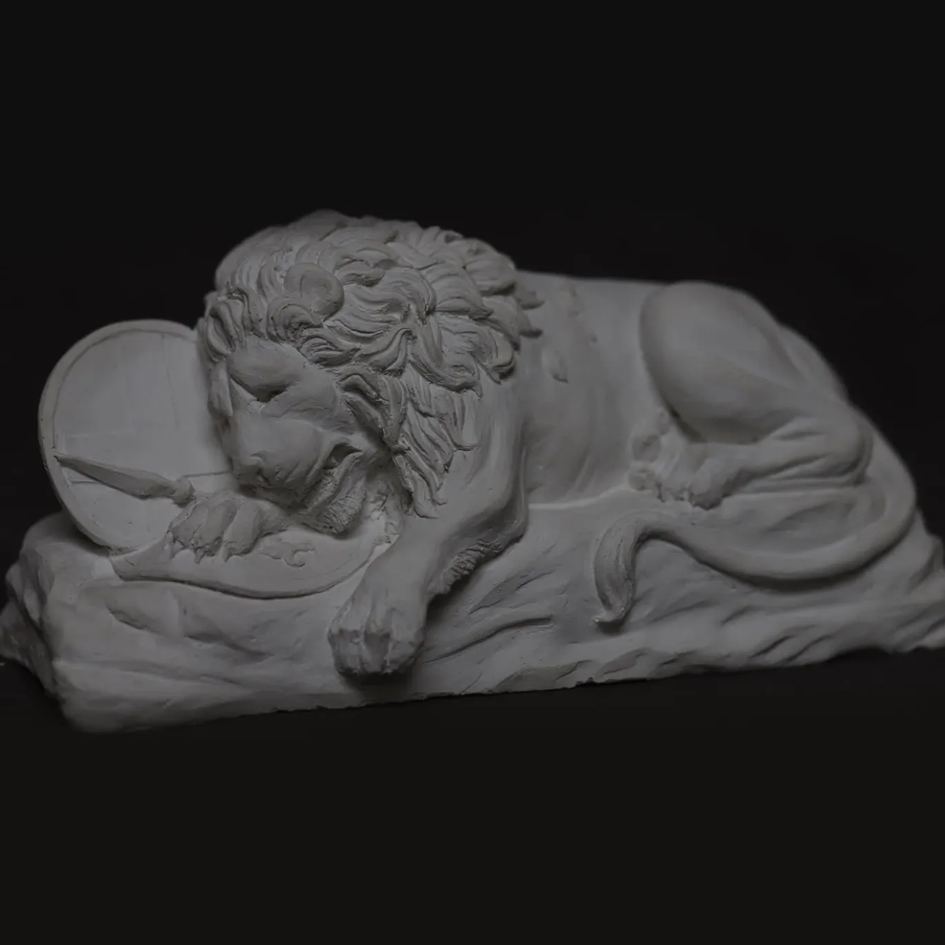 Scultura Leone di Lucerna