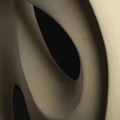 Scultura Luminosa Bacio delle Onde in Pietra di Lecce