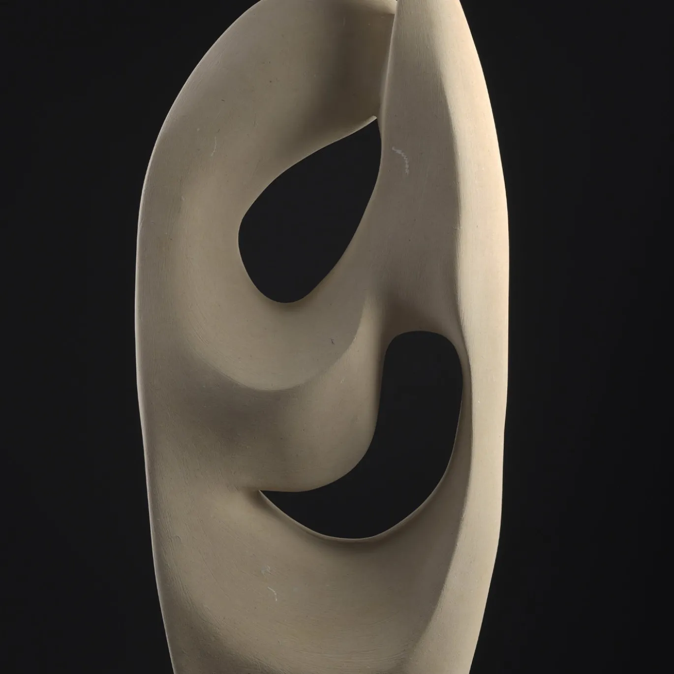 Scultura Luminosa Bacio delle Onde in Pietra di Lecce