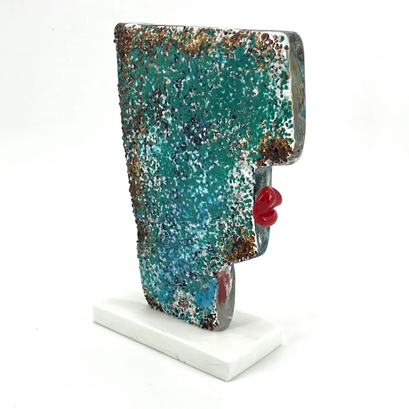 Scultura multicolore Picasso