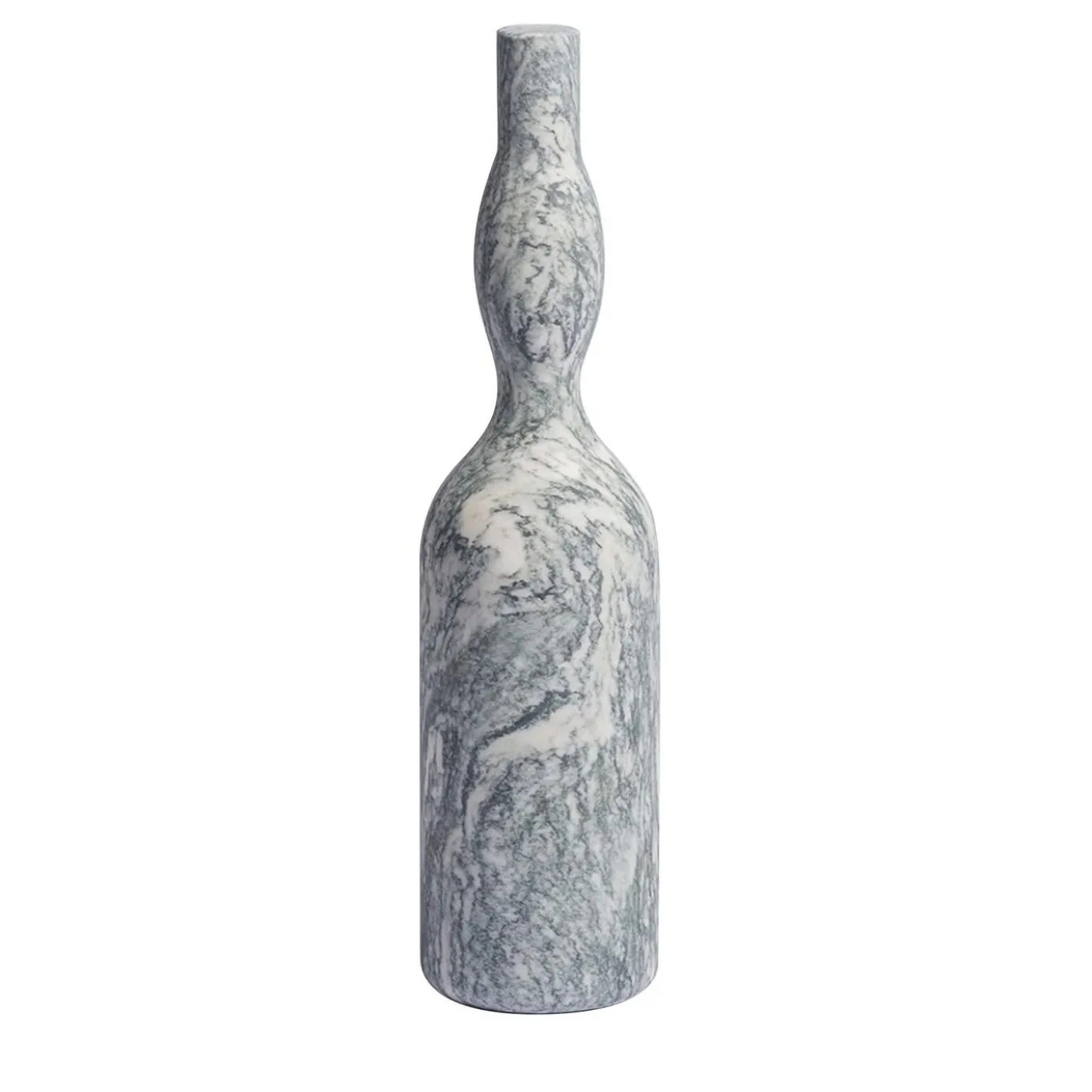 Scultura Omaggio a Morandi in marmo cipollino