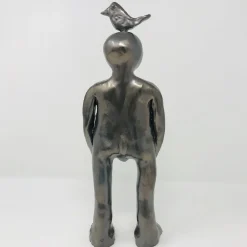Scultura palombaro nero
