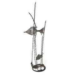 Scultura Pesci In Mare