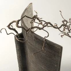 Scultura/vaso in ceramica Atmosfera Zen di Nino Basso