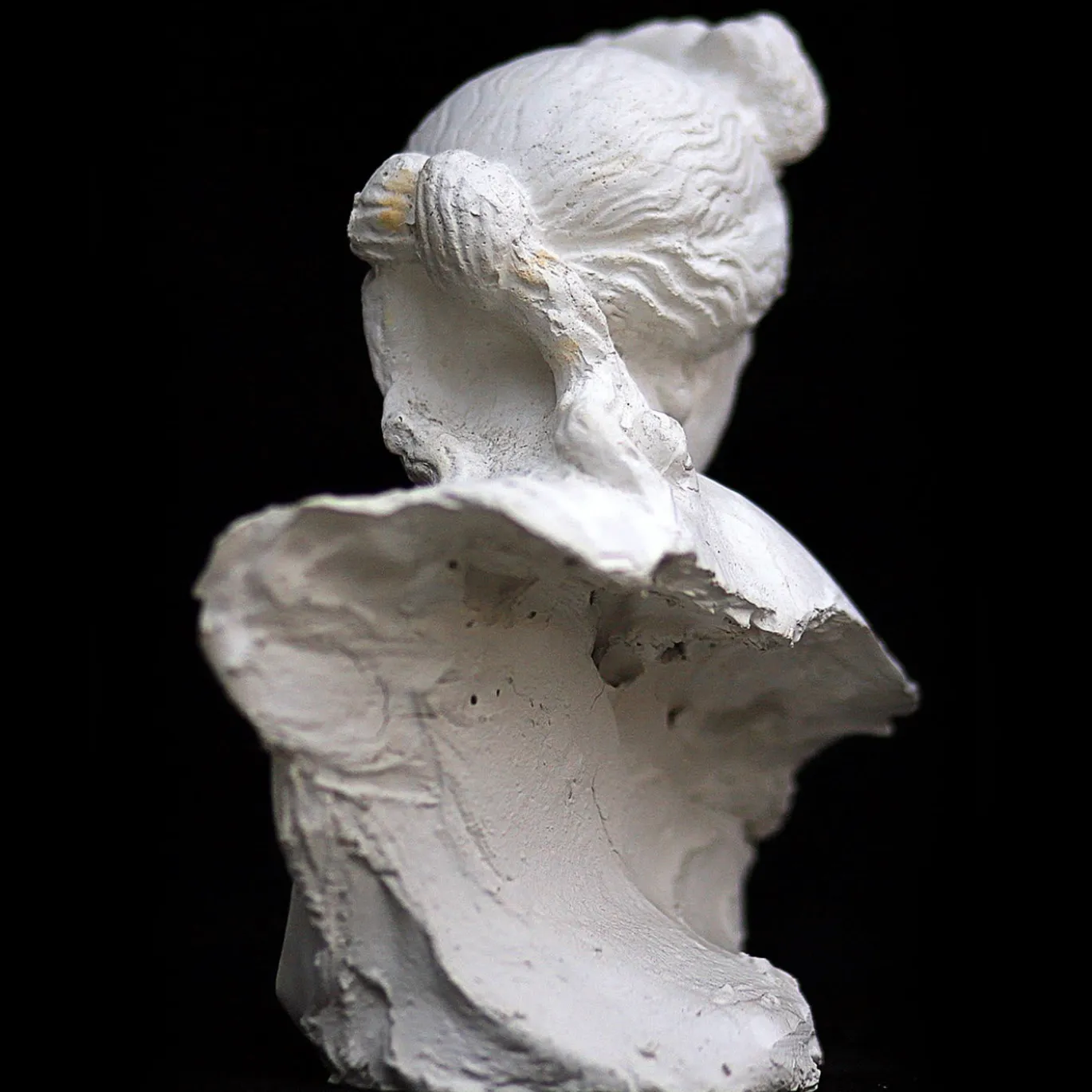 Scultura Venere Callipigia in Gesso Bianco