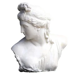 Scultura Venere Callipigia in Gesso Bianco