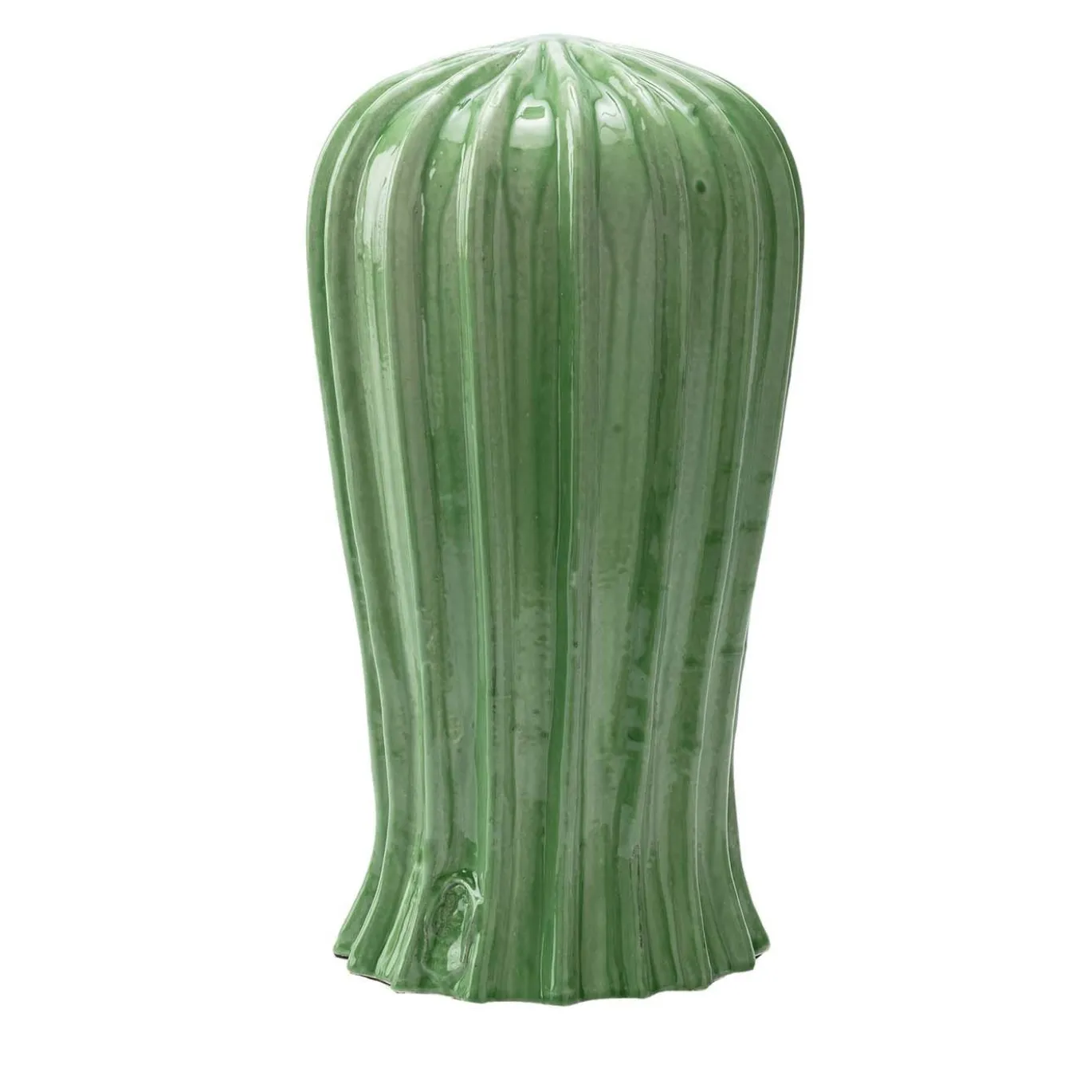 Scultura verde alta di cactus