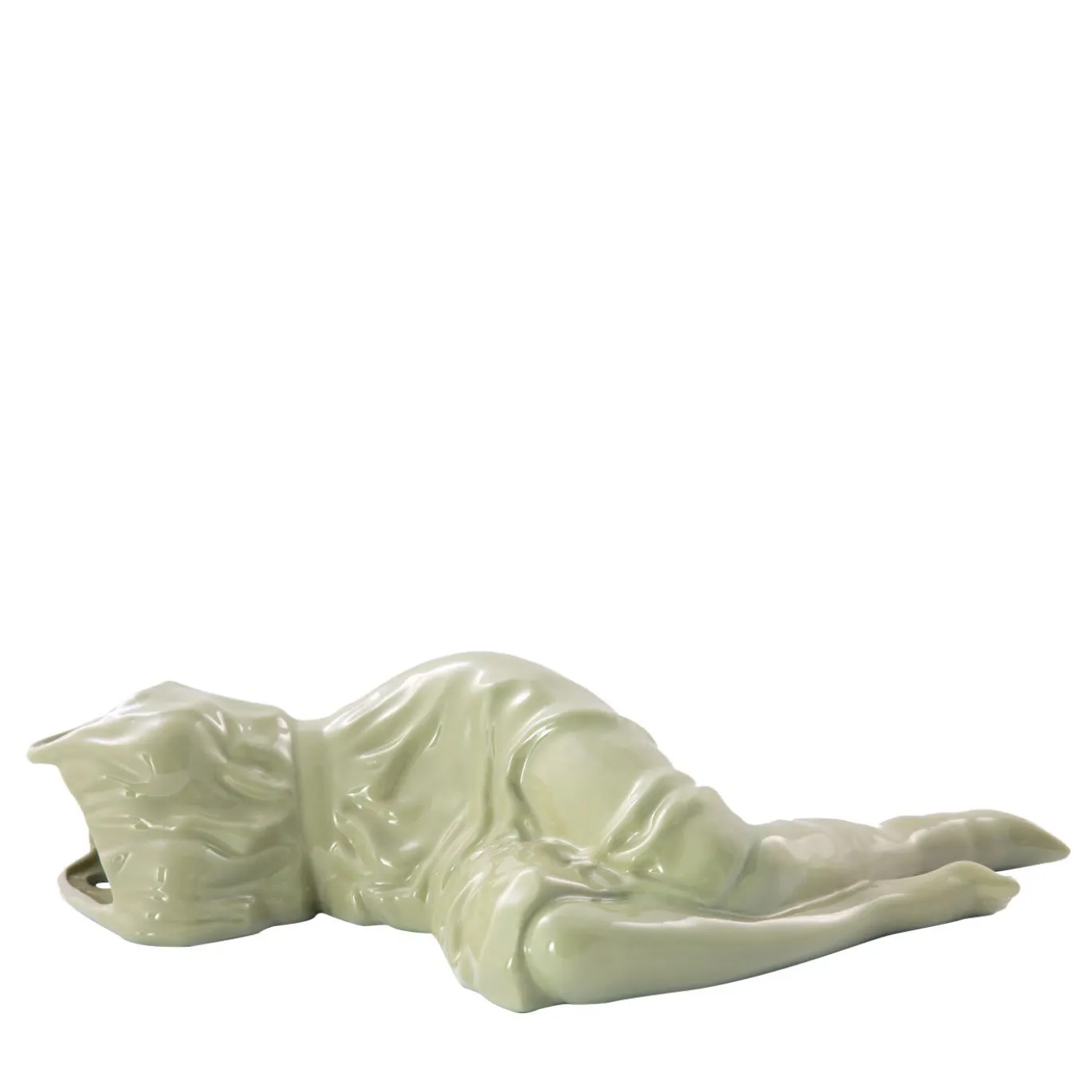 Scultura verde Lady Day di Liu Jianhua