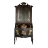 Secretaire Doge Nero con Mobile Chinoiserie