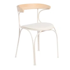 Sedia Ample White di Nichetto Studio