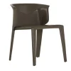 Sedia Anastasia in Pelle Marrone