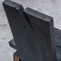Sedia Bors in legno di quercia