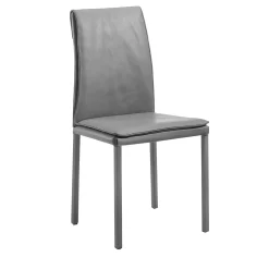 Sedia Borso Alta grigio chiaro