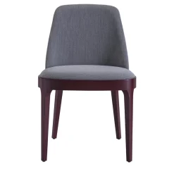 Sedia Club 24 grigio di Mara Picco