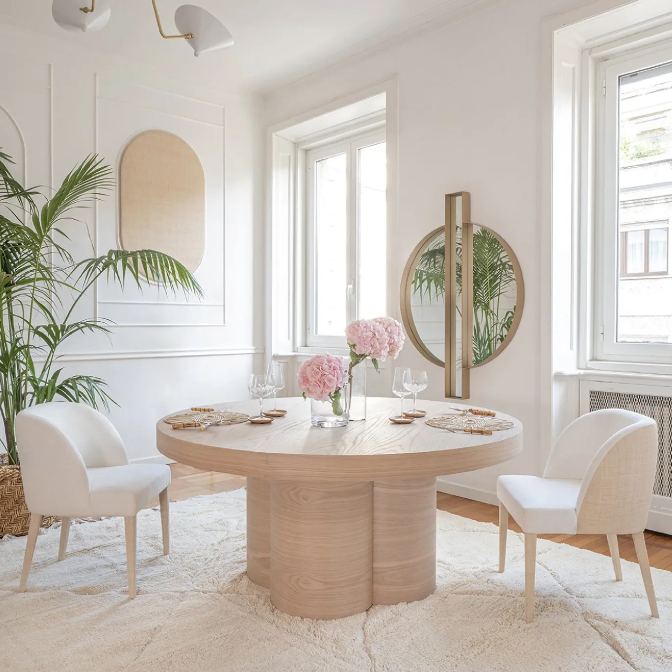 Sedia Colette Raffia Dinner della collezione Riviera