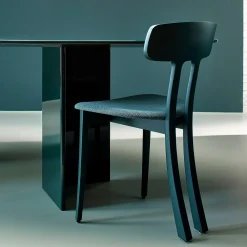 Sedia C One verde opaco