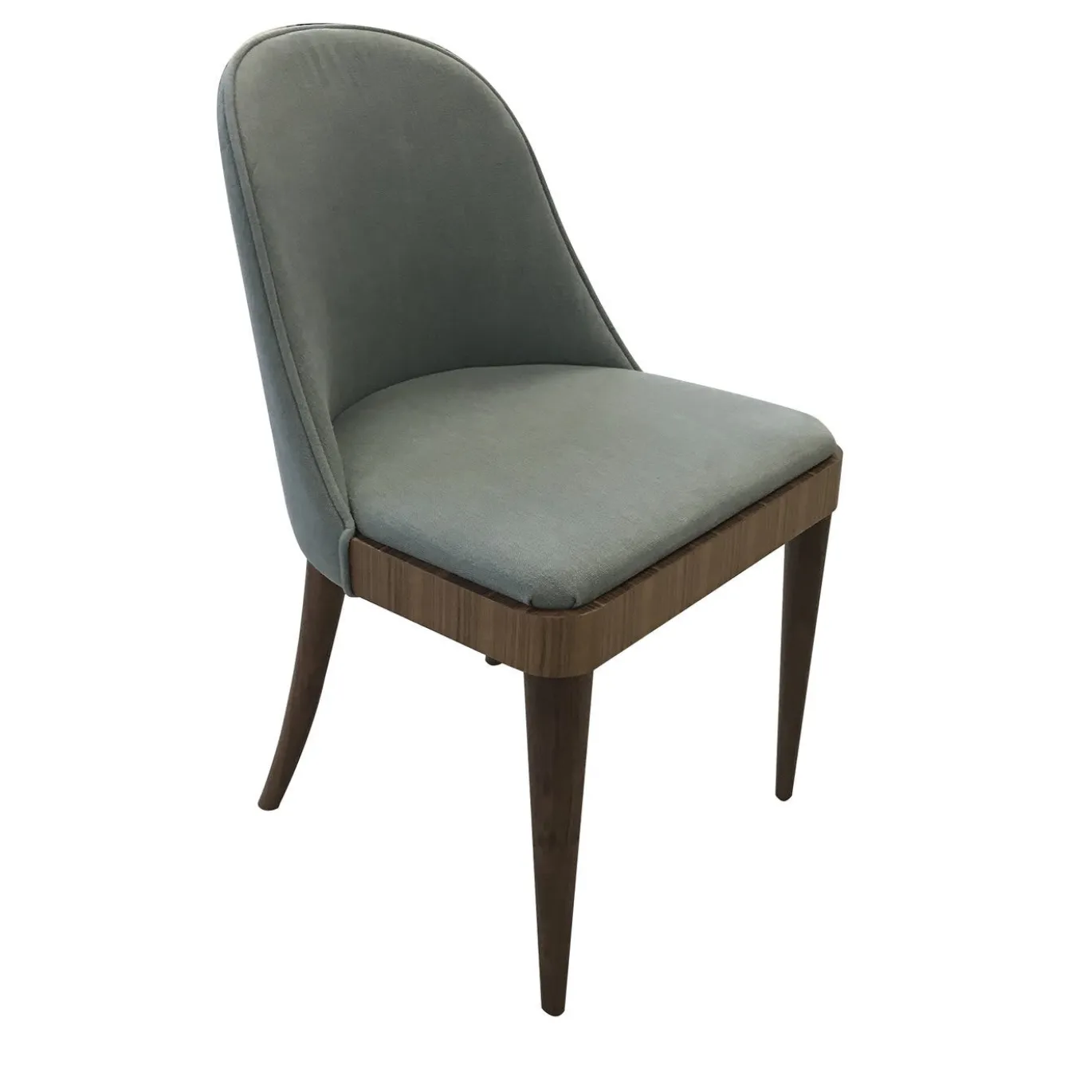 Sedia Cordiale in Noce Canaletto Grigio