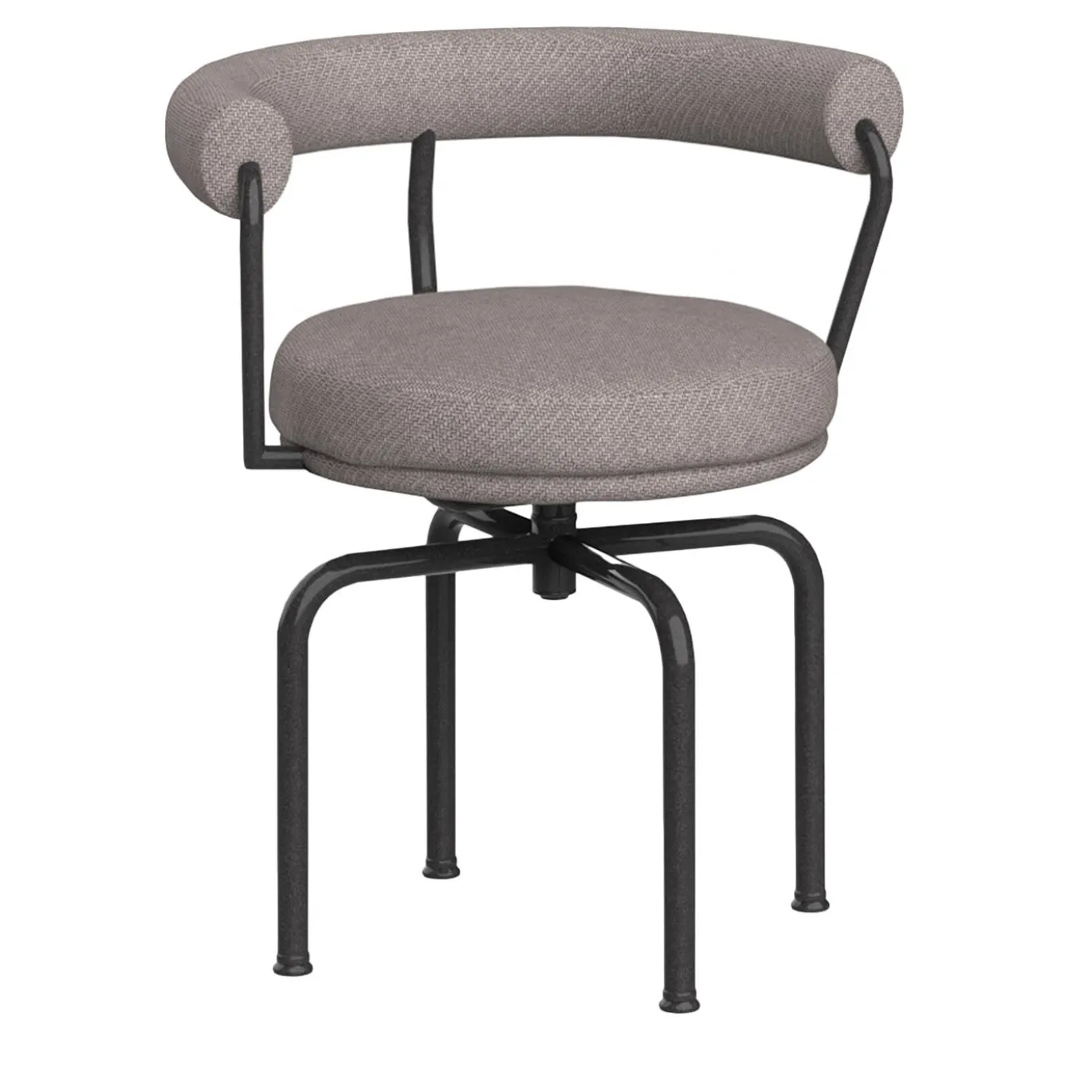 Sedia da Esterno Girevole LC7 Grigia