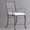 Sedia da esterno Ville Gray Steel