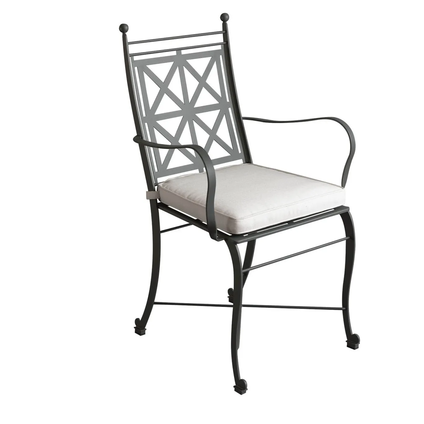 Sedia da esterno Ville Gray Steel